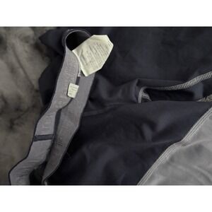 Under Armour Youth Compression Pants Purple Gray White Colorblock